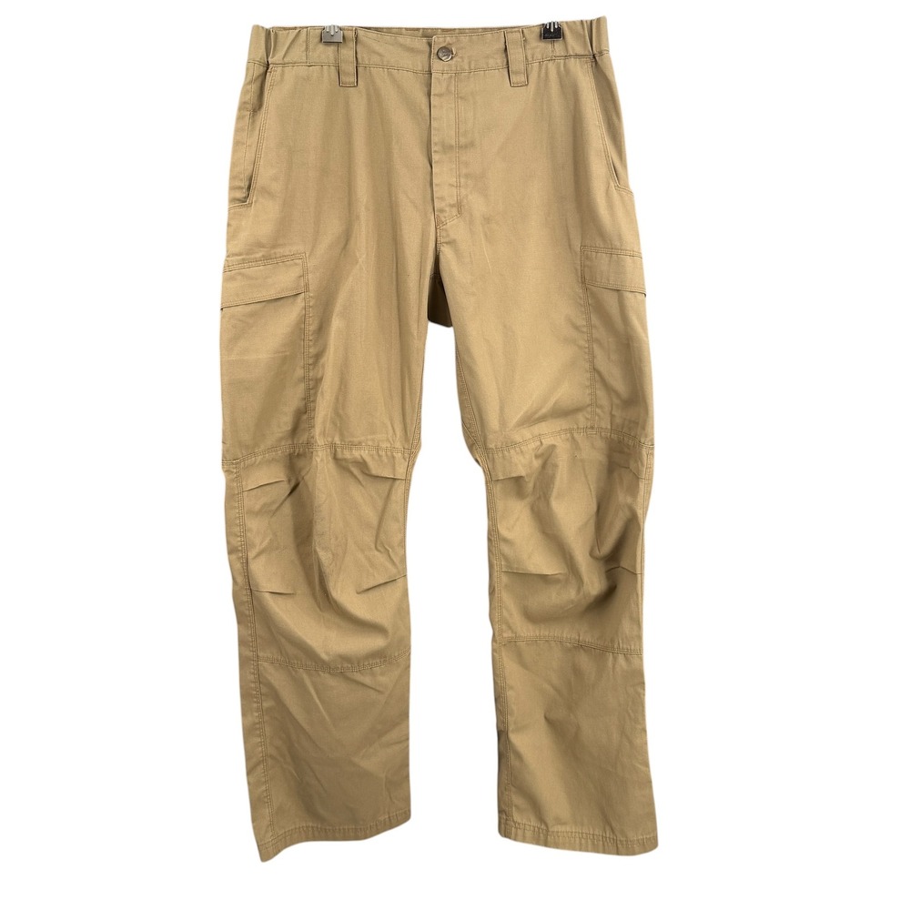 Vertx Cargo Pants Tan Tactical Utility Ripstop Straight Leg 34x32 Measures 32x32